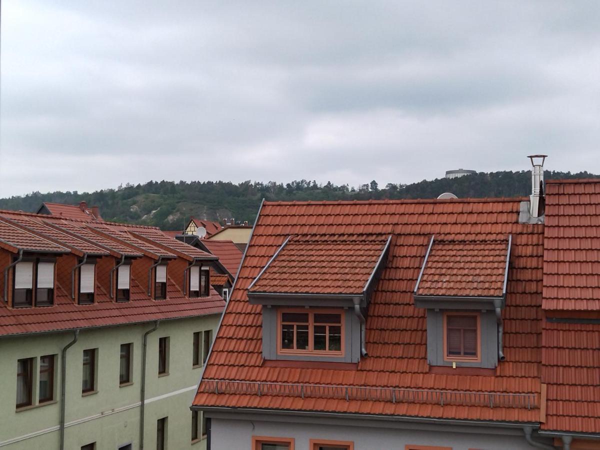 Schmal & Hoch - Willkommen Im Schmalsten Haus Von Bad Frankenhausen Dış mekan fotoğraf